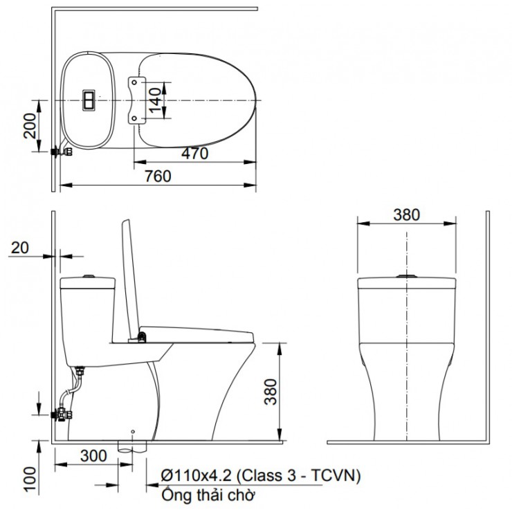Bản vẽ kĩ thuật AC-959VAN